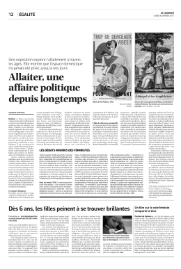 Le Courrier, 30.01.2017