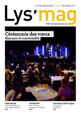 Cérémonie des vœux - Mairie de Dammarie-Les-Lys