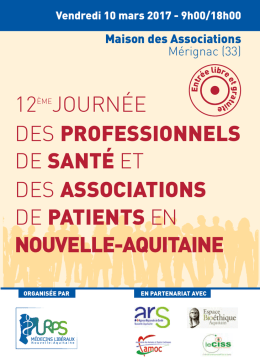 programme - URPS médecins de la Nouvelle Aquitaine