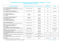 PROMOTION PEPLAU – 2016-2017 SALLE