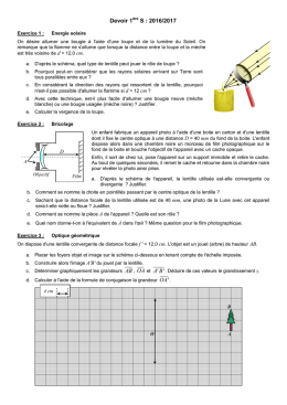 Contrôle n°1
