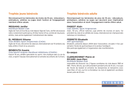 Consultez la liste des laur&eacute;ats