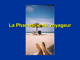 La Pharmacie du voyageur