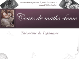 Théorème de Pythagore