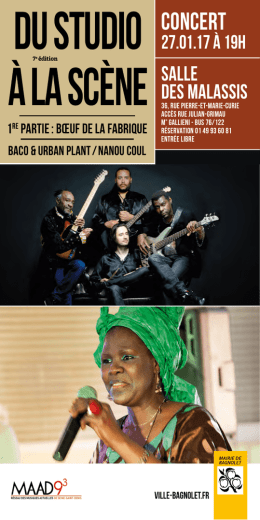 Puis place aux concerts