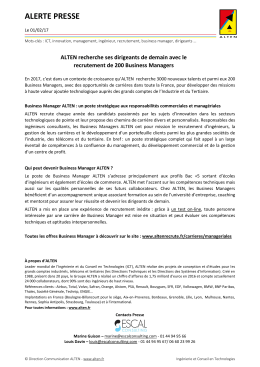 alerte presse