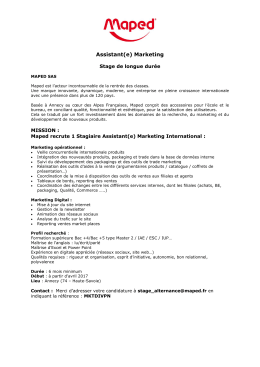 Assistant(e) Marketing