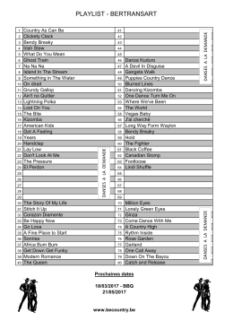 Playlist 2017-01-29 Bertransart