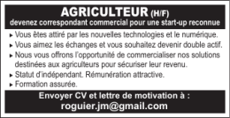 + d`INFOS - AgricultureAnnonces.com
