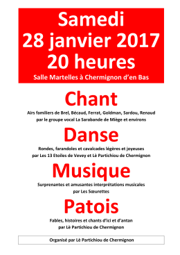 Affiche Lè Partichiou