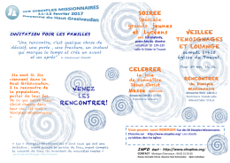 invitation famille - Paroisses catholiques du Haut Grésivaudan