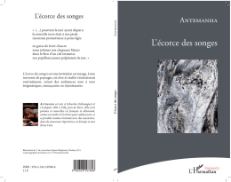 L`&eacute;corce des songes