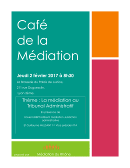 Café de la Médiation