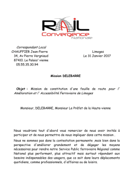 Correspondant Local CHAUFFIER Jean