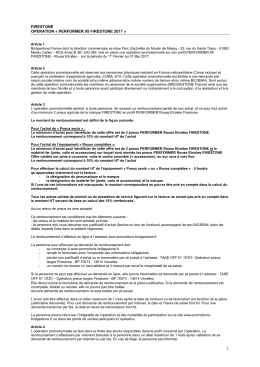 Offre valable du 1er juillet au 31 juillet 2001 inclus