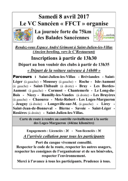 PUB JF BALADES SANCEENNES 75KM 2017