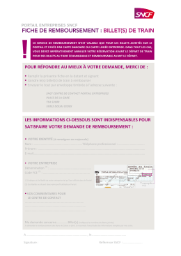 POUR R&Eacute;PONDRE AU MIEUX &Agrave; VOTRE DEMANDE, MERCI DE