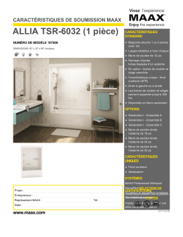 ALLIA TSR-6032 (1 pièce)