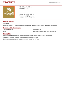 viagefi ltd - Salon Indexfi