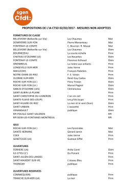 propositions de l`ia ctsd 02/02/2017 - mesures non - Sgen-CFDT
