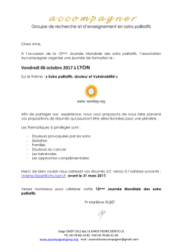 appel a com congres 2017