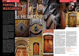 poRtES, mAScARonS