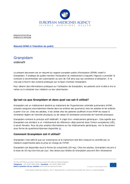 Granpidam, INN: sildenafil - European Medicines Agency