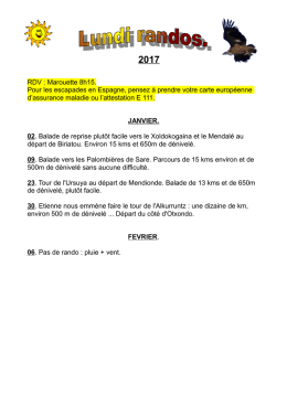 Le lundi - Bayonneaccueille.fr