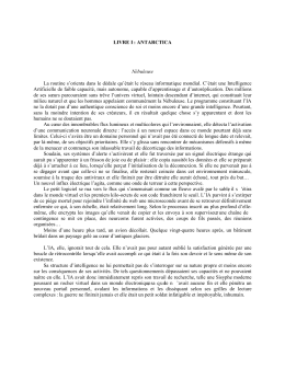 1er chapitre - Rivi&egrave;re Blanche