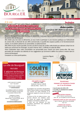 En savoir plus - Ville de Bourgueil