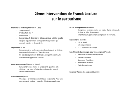 2ème intervention de Franck Lecluze