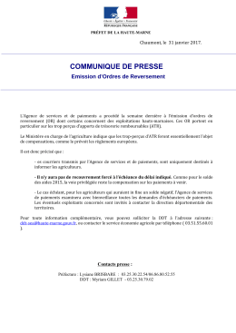 cp - &eacute;mission d`ordres de reversement - format : PDF