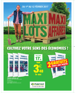 gratuits - Point Vert