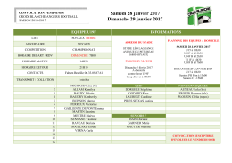 Convocation U19F