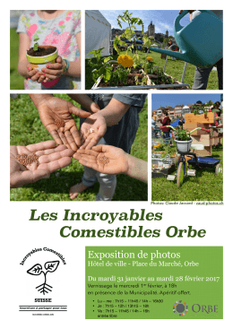Les Incroyables Comestibles Orbe