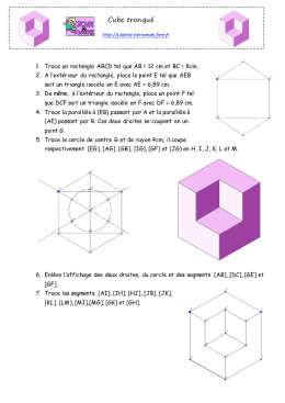 Cube tronqué - Juliette Hernando