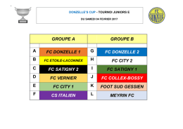Tournoi Juniors E