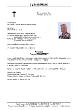POMPES FUNEBRES RUFFIEUX BULLE TEL 026 919