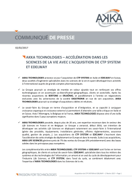 akka technologies – accélération dans les sciences de la vie avec l