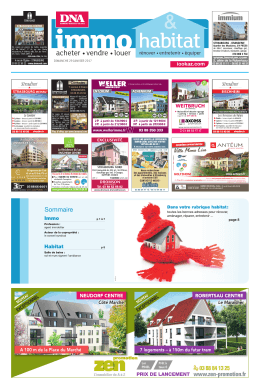 Suppl&eacute;ment Immobilier