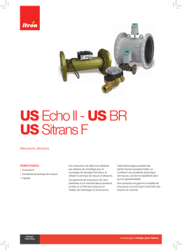 US Echo II - US BR US Sitrans F