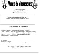 Nous comptons sur votre soutien - Chamoux-sur