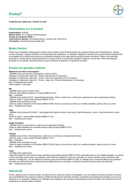 Informations sur le produit