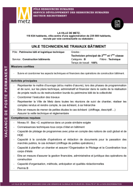 vacancedepostepermane nt un.e technicien.ne