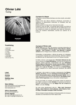 Olivier Lété - Five Roses Press