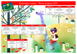 Menus de février 2017