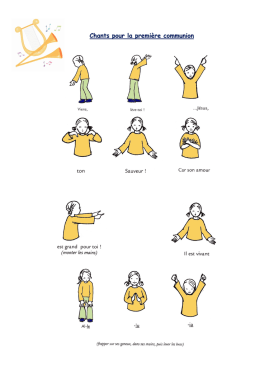 Texte des chants en PDF