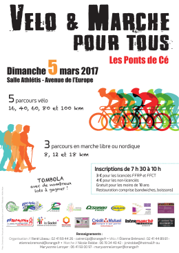 Dimanche 5mars 2017 Les Ponts de Cé