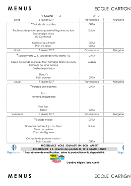 6 février - Midi à Cartigny