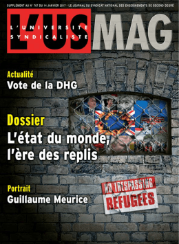 L`US Mag n° 767 du 4 février 2017